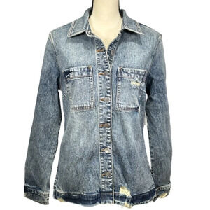 KUT Jean Shacket NWT